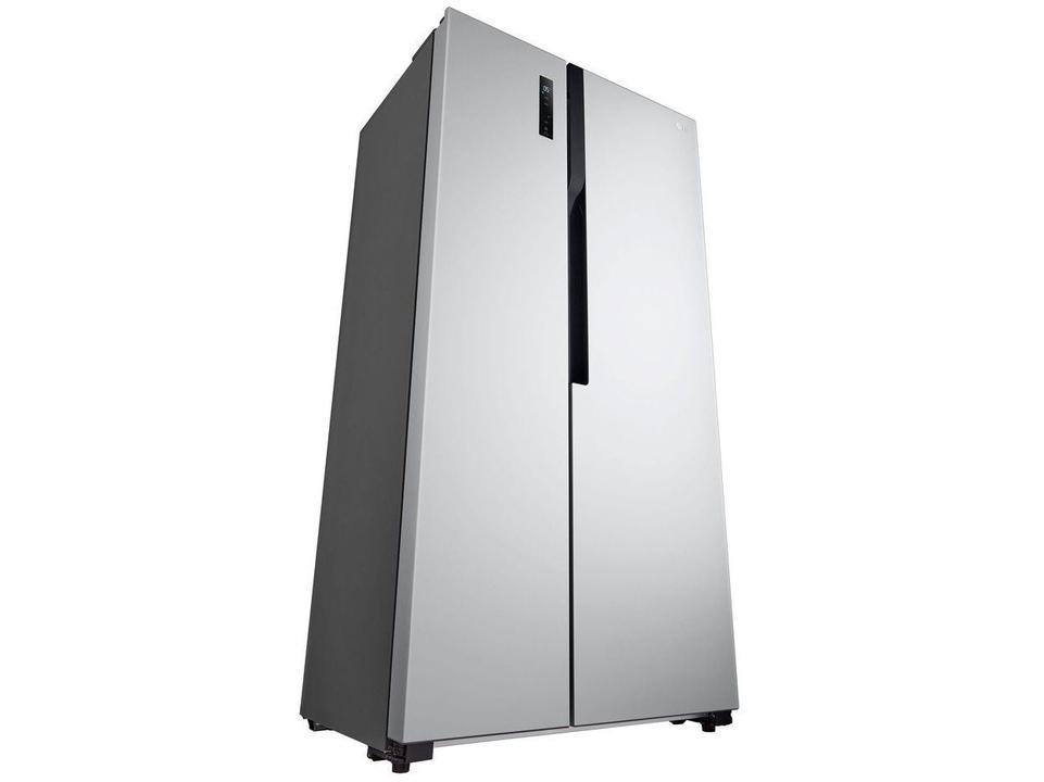 Geladeira/Refrigerador LG Frost Free Side by Side Prata 509L GC-B187PQAM - 9