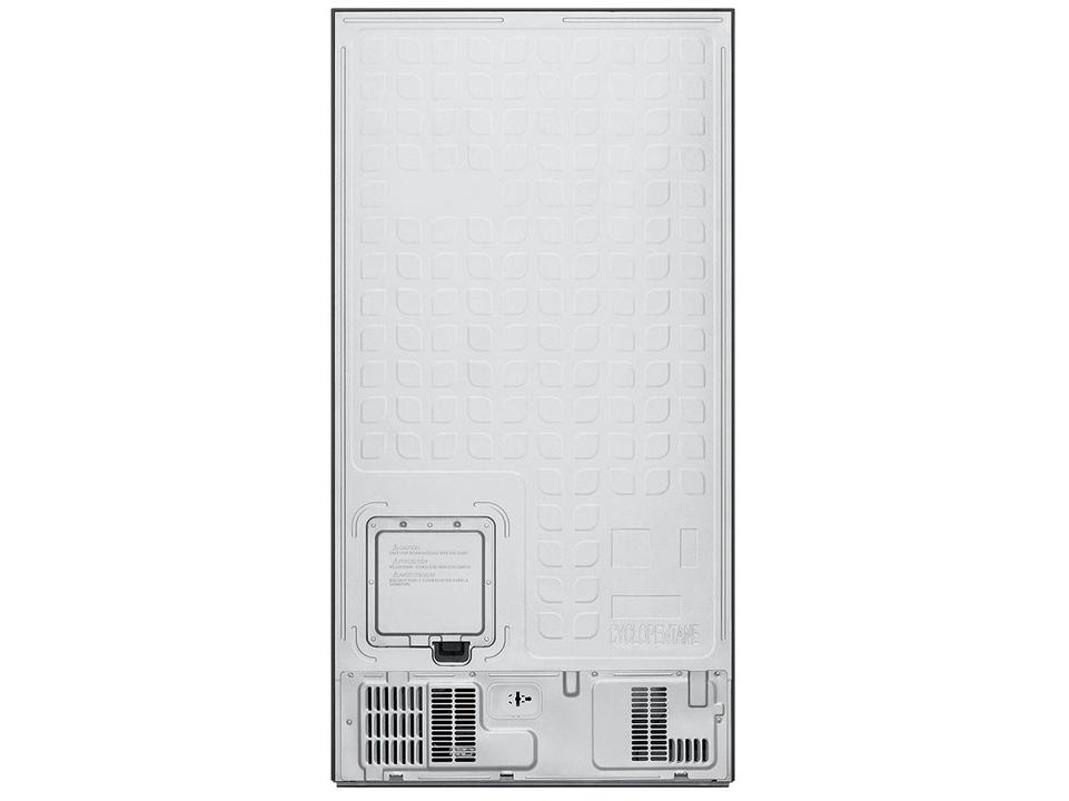 Geladeira/Refrigerador LG Frost Free Side by Side Prata 509L GC-B187PQAM - 14
