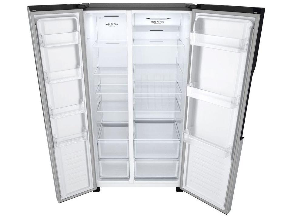 Geladeira/Refrigerador LG Frost Free Side by Side Prata 509L GC-B187PQAM - 20