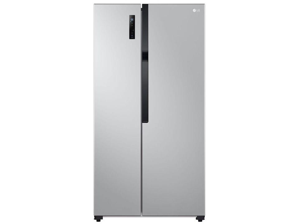 Geladeira/Refrigerador LG Frost Free Side by Side Prata 509L GC-B187PQAM - 7