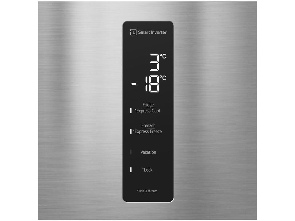 Geladeira/Refrigerador LG Frost Free Smart Inverse - Prata 451L Inox Look GC-B569NLLM.APZFSBS - 110 V - 13