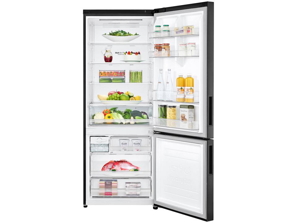 Geladeira/Refrigerador LG Frost Free Smart Preta - 451L Inox Look GC-B569NQLC.AMCFSBS - 110 V - 9
