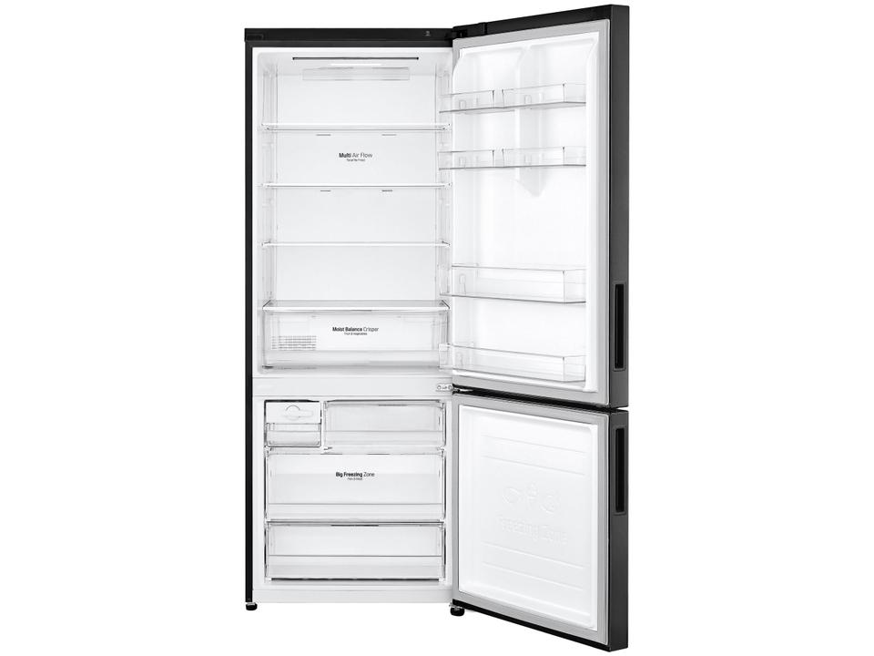 Geladeira/Refrigerador LG Frost Free Smart Preta - 451L Inox Look GC-B569NQLC.AMCFSBS - 110 V - 10