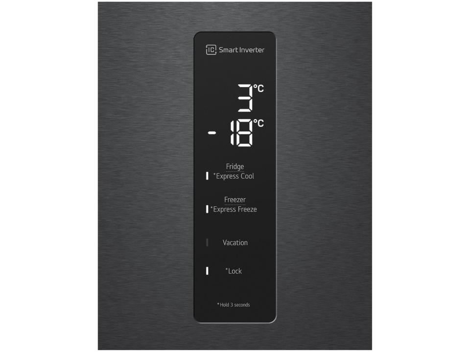 Geladeira/Refrigerador LG Frost Free Smart Preta - 16