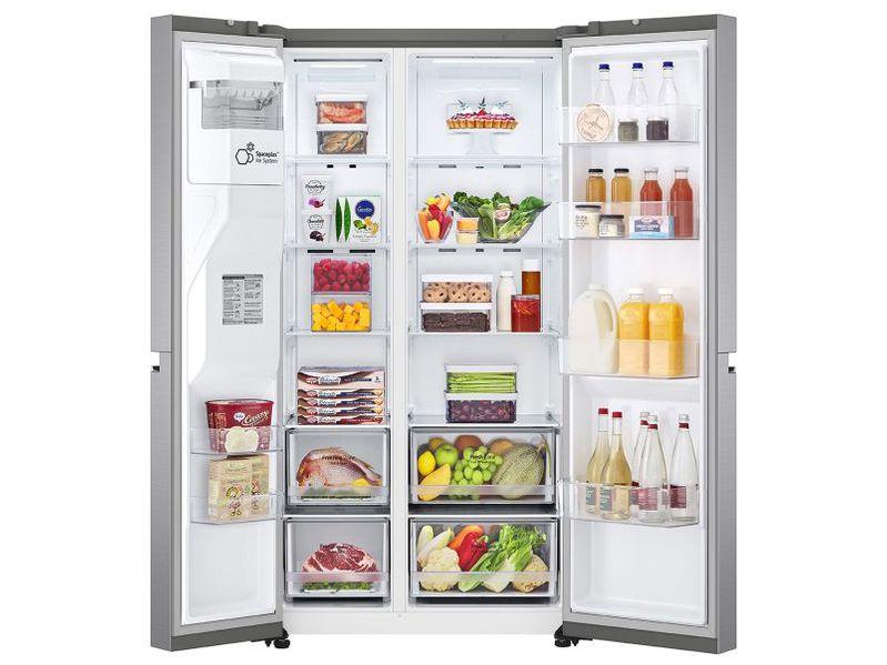 Geladeira/Refrigerador LG Frost Free Smart Side by Side 611L com Dispenser de Água GC-L257S - 9