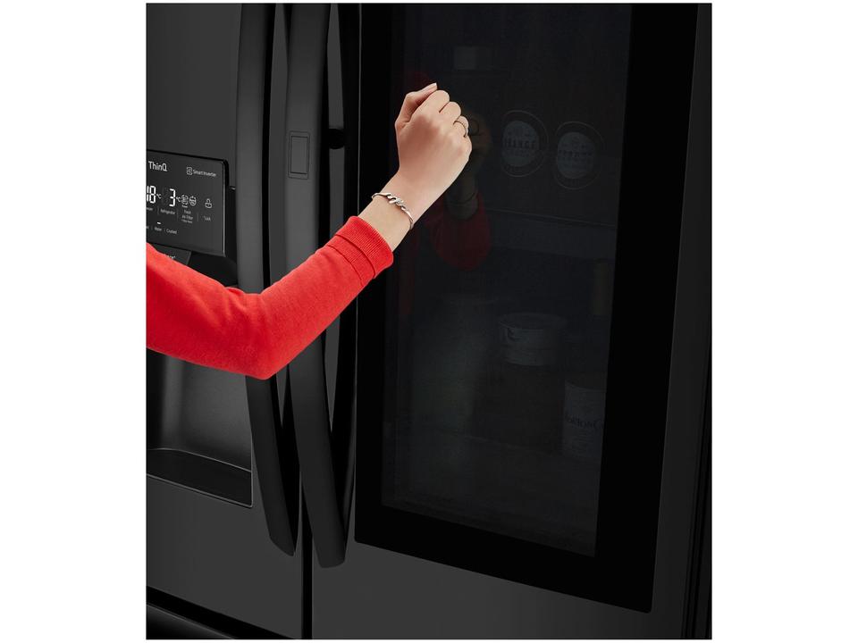 Geladeira/Refrigerador LG Smart Degelo Automático French Door Black  660L GM-X288NQXH - 110 V - 4