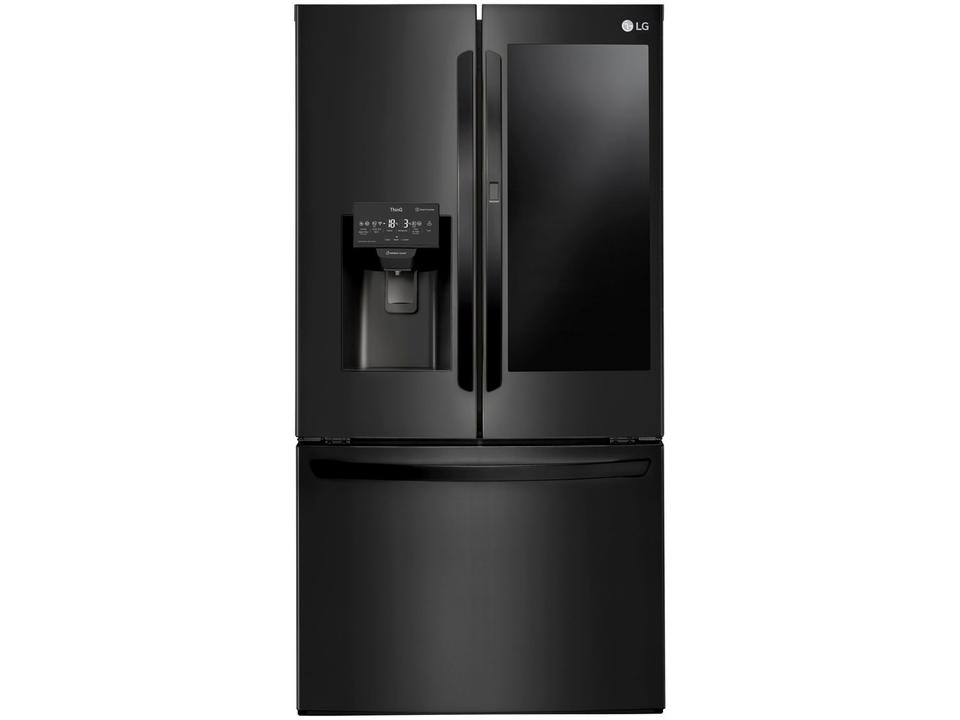Geladeira/Refrigerador LG Smart Degelo Automático French Door Black  660L GM-X288NQXH - 110 V