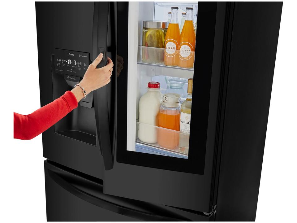 Geladeira/Refrigerador LG Smart Side by Side French Door Black Inox 660L GM-X288NQXH - 5