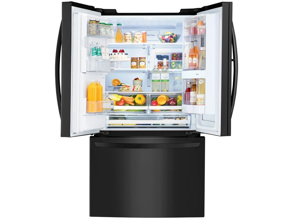 Geladeira/Refrigerador LG Smart Side by Side French Door Black Inox 660L GM-X288NQXH - 8