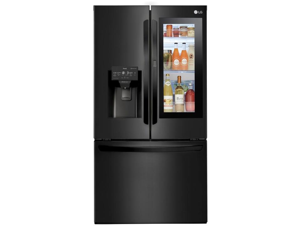 Geladeira/Refrigerador LG Smart Side by Side French Door Black Inox 660L GM-X288NQXH - 1