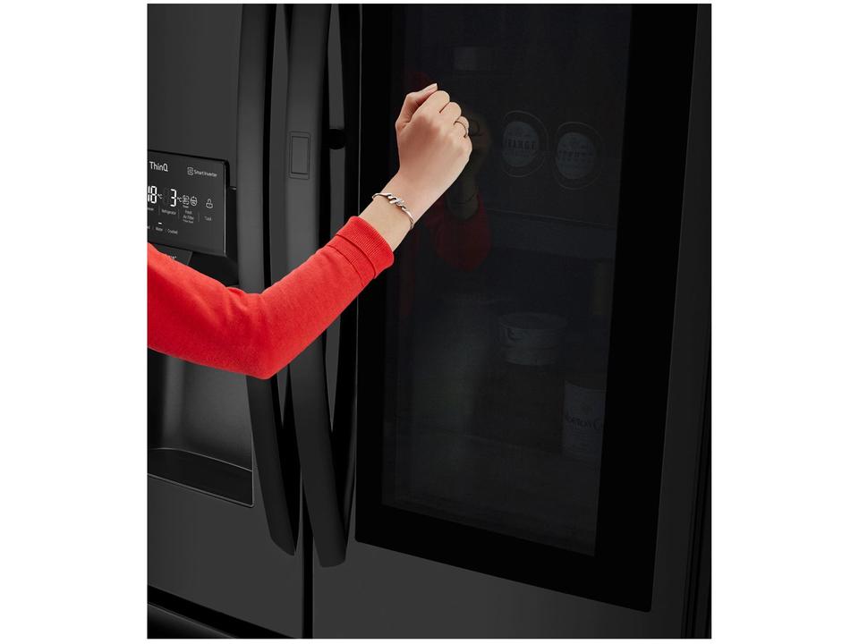 Geladeira/Refrigerador LG Smart Side by Side French Door Black Inox 660L GM-X288NQXH - 4