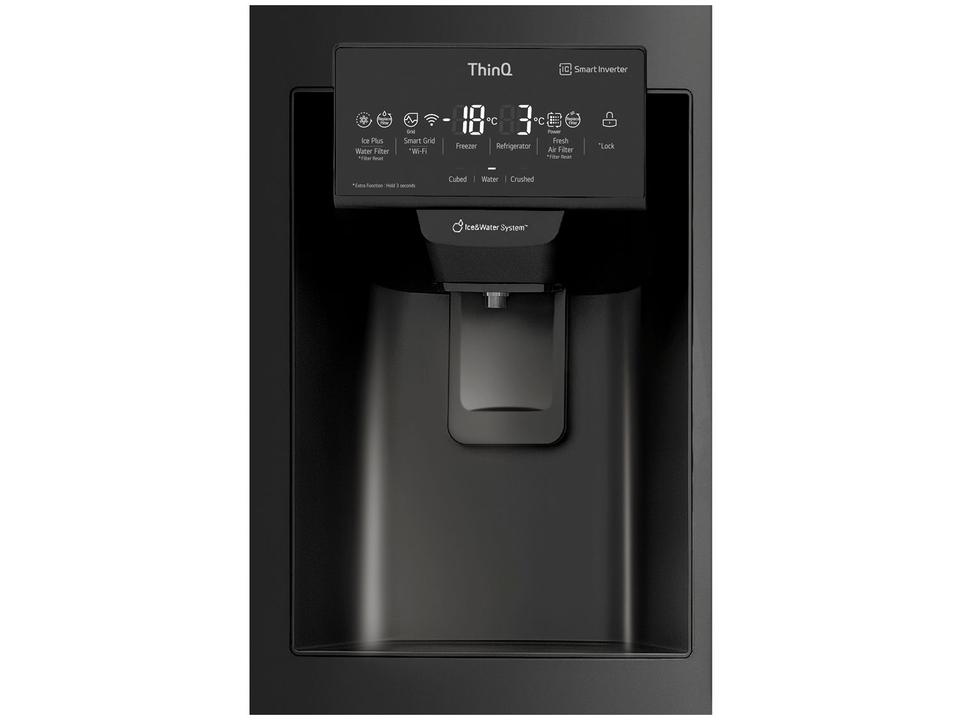 Geladeira/Refrigerador LG Smart Side by Side French Door Black Inox 660L GM-X288NQXH - 14