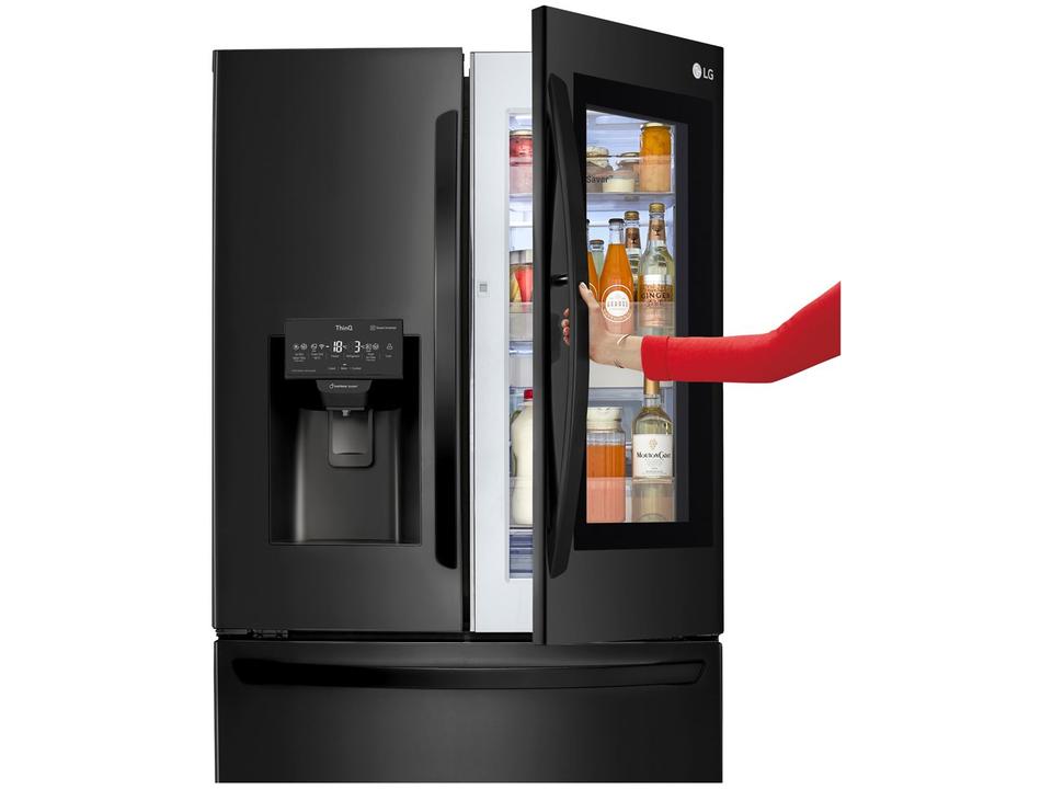 Geladeira/Refrigerador LG Smart Side by Side French Door Black Inox 660L GM-X288NQXH - 6