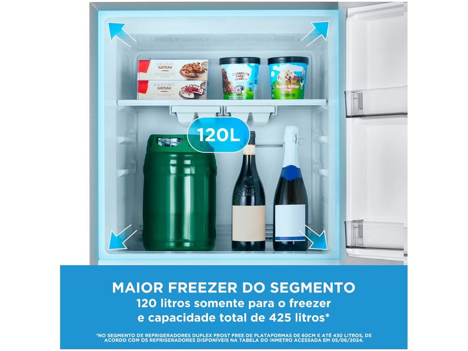 Geladeira/Refrigerador Midea Frost Free 2 Portas Branca 425L MD-RT572EVD011 - 6