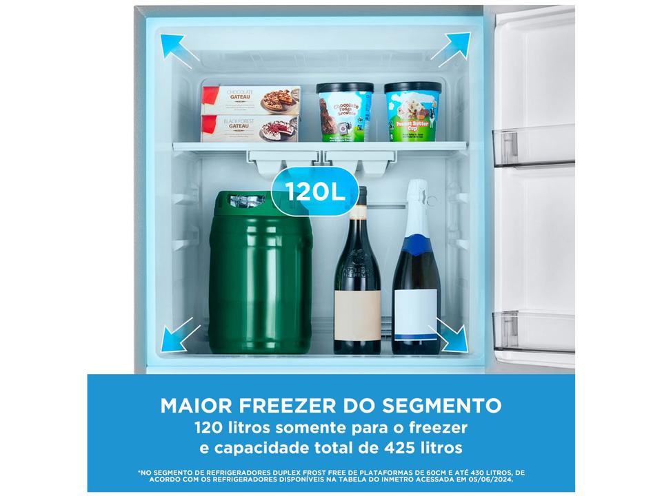 Geladeira/Refrigerador Midea Frost Free Duplex 425L MD-RT572EVD462 - 5
