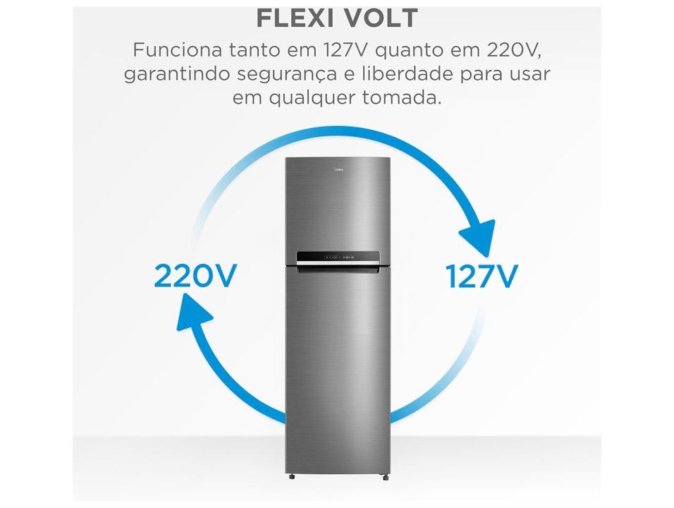 Geladeira/Refrigerador Midea Frost Free Duplex 425L MDRT572EVD463 Bivolt - 2