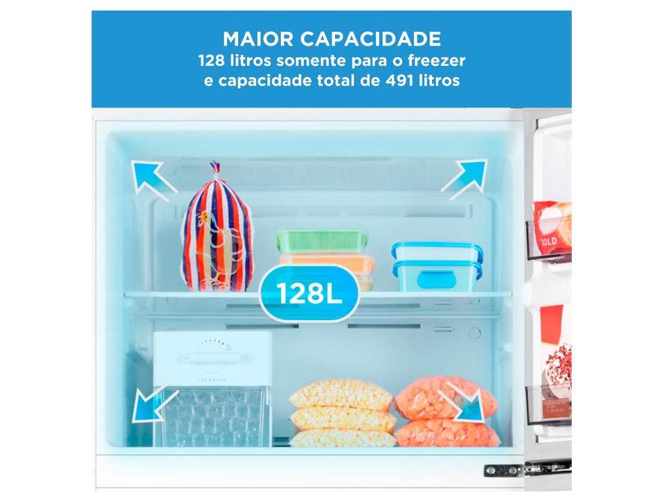 Geladeira/Refrigerador Midea Frost Free Duplex Branca 491L MD-RT650EVK013 Inverter - 1