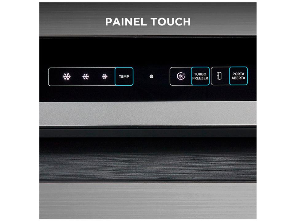 Geladeira/Refrigerador Midea Frost Free Duplex Inox 394L MDRT533EVD462 - 5
