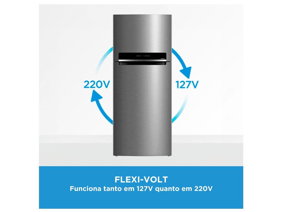 Geladeira/Refrigerador Midea Frost Free Duplex Inox 473L MD-RT611EVK463 Inverter - 16
