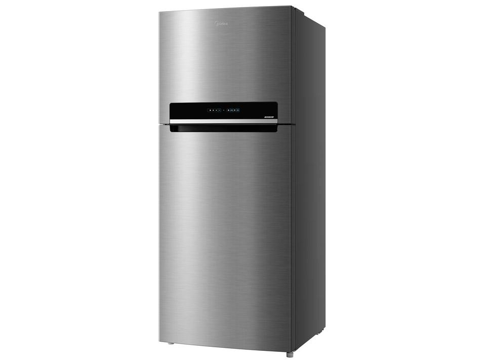 Geladeira/Refrigerador Midea Frost Free Duplex Inox 473L MD-RT611EVK463 Inverter - 12