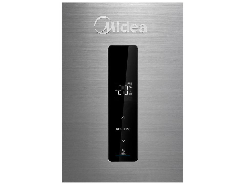Geladeira/Refrigerador Midea Frost Free Inverse Inox 416L MDRB593FGD463 Bivolt - 8