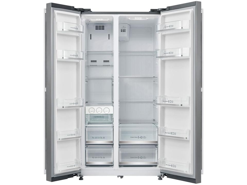 Geladeira/Refrigerador Midea Frost Free Side by Side Capacidade 528L RS5871 - 110 V - 5