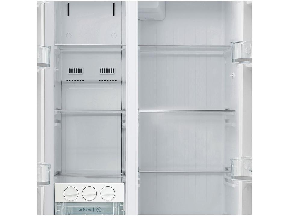 Geladeira/Refrigerador Midea Frost Free Side by Side Capacidade 528L RS5871 - 110 V - 7