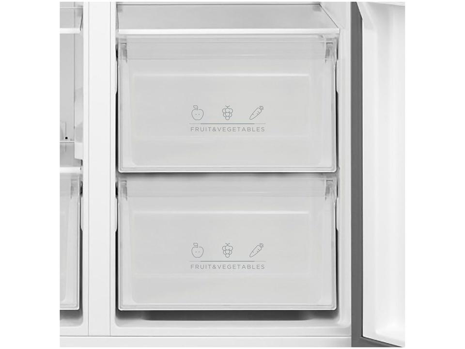 Geladeira/Refrigerador Midea Side by Side Prata 442L MDRS598FGA041 - 7