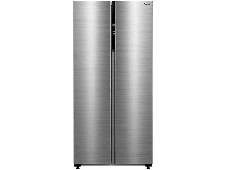 Geladeira/Refrigerador Midea Side by Side Prata 442L MDRS598FGA042