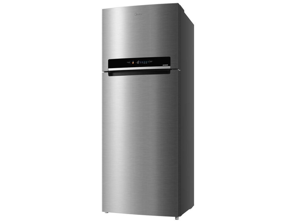 Geladeira/Refrigerador Midea Smart Frost Free Duplex Cor Inox 491L MD-RT650EVD463 Bivolt - 11