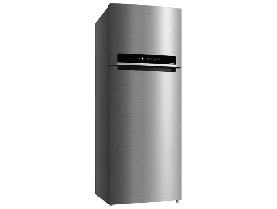 Geladeira/Refrigerador Midea Smart Frost Free Duplex Cor Inox 491L MD-RT650EVD463 Bivolt - 12