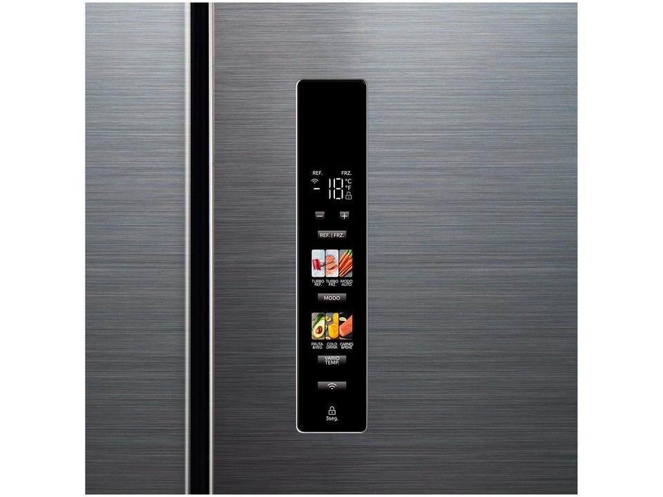 Geladeira/Refrigerador Midea Smart Frost Free French Door Prata 474L MD-RF691FGD463 Bivolt - 6