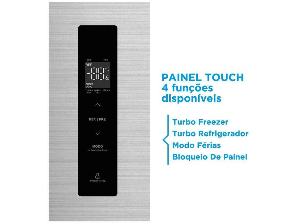 Geladeira/Refrigerador Midea Smart Frost Free Side by Side Inox 511L MDRS710FGD46 - 9