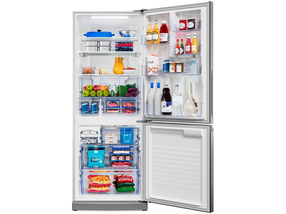 Geladeira/Refrigerador Panasonic Frost Free Duplex Inverse Aço Escovado 460L NR-BB64PV1X - 4