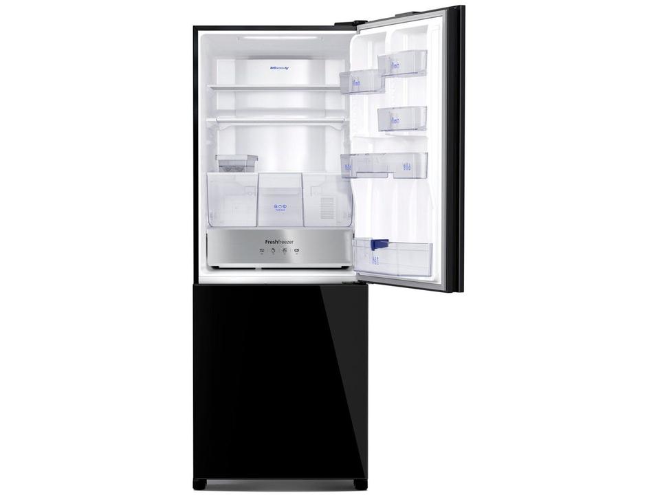 Geladeira/Refrigerador Panasonic Frost Free Duplex Inverse Black Glass 450L BB65 - 6