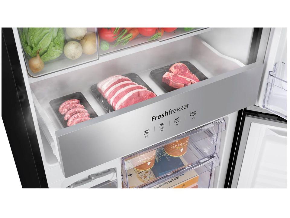 Geladeira/Refrigerador Panasonic Frost Free Duplex Inverse Black Glass 450L BB65 - 8