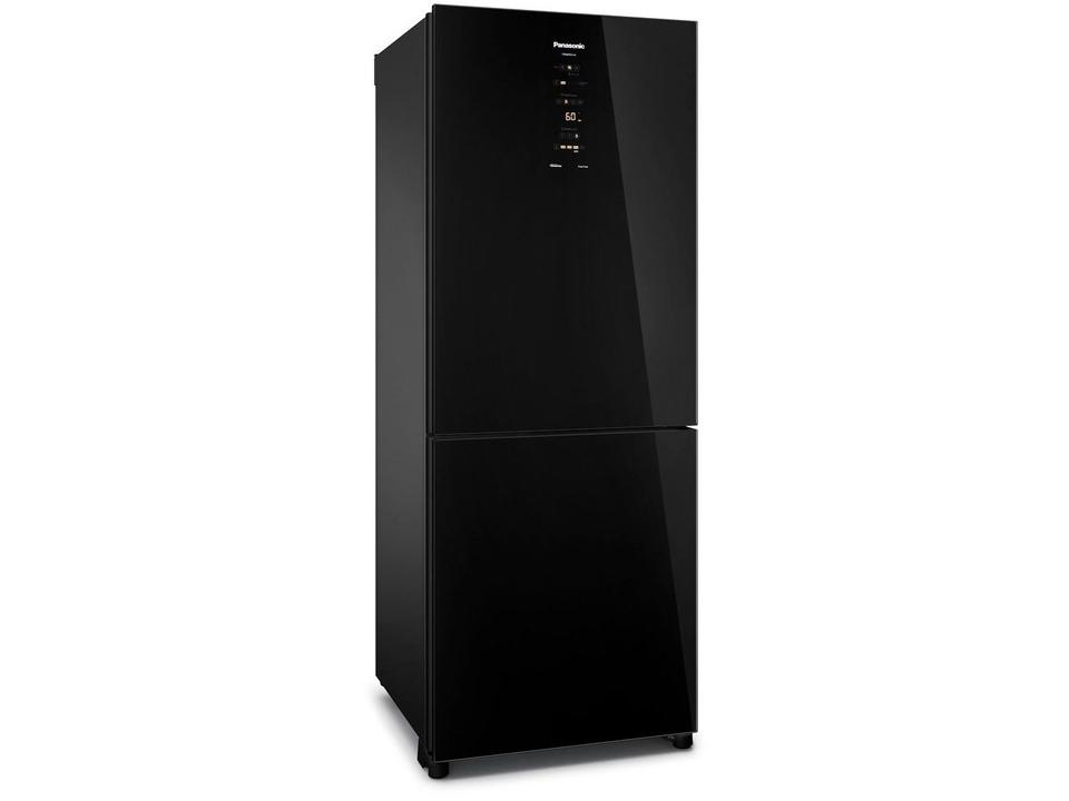 Geladeira/Refrigerador Panasonic Frost Free Duplex Inverse Black Glass 450L BB65 - 3