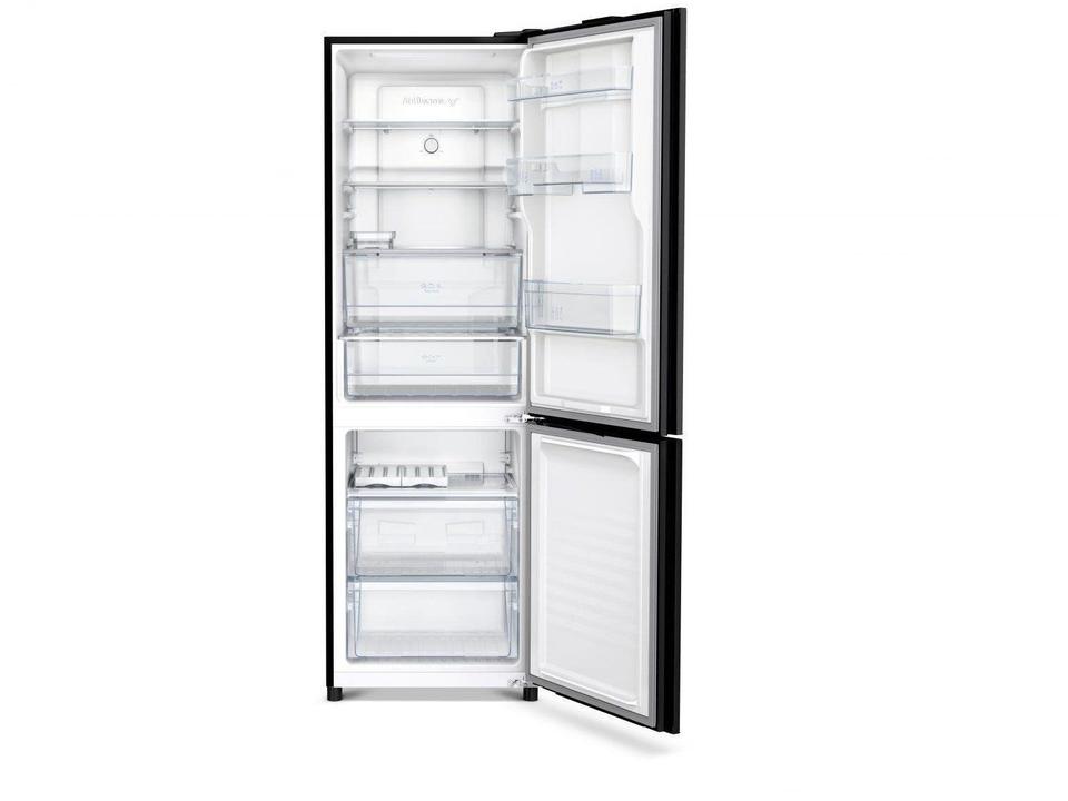 Geladeira/Refrigerador Panasonic Frost Free Inverse Black Glass 397L NR-BB41GV1BB - 6