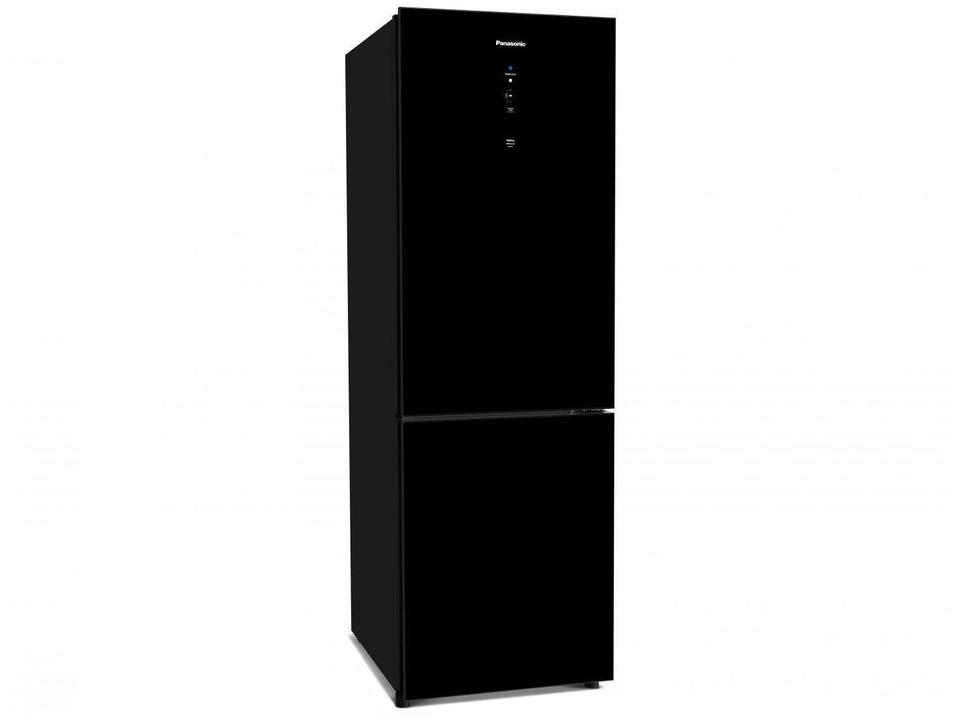 Geladeira/Refrigerador Panasonic Frost Free Inverse Black Glass 397L NR-BB41GV1BB - 3