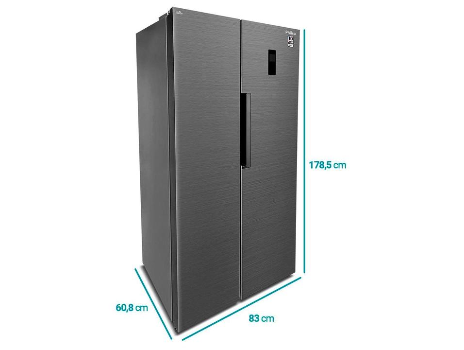Geladeira/Refrigerador Philco Frost Free Side By Side 460L PRF46C - 10