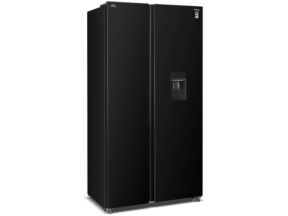 Geladeira/Refrigerador Philco Frost Free Side By Side Preto 434L PRF43A - 6