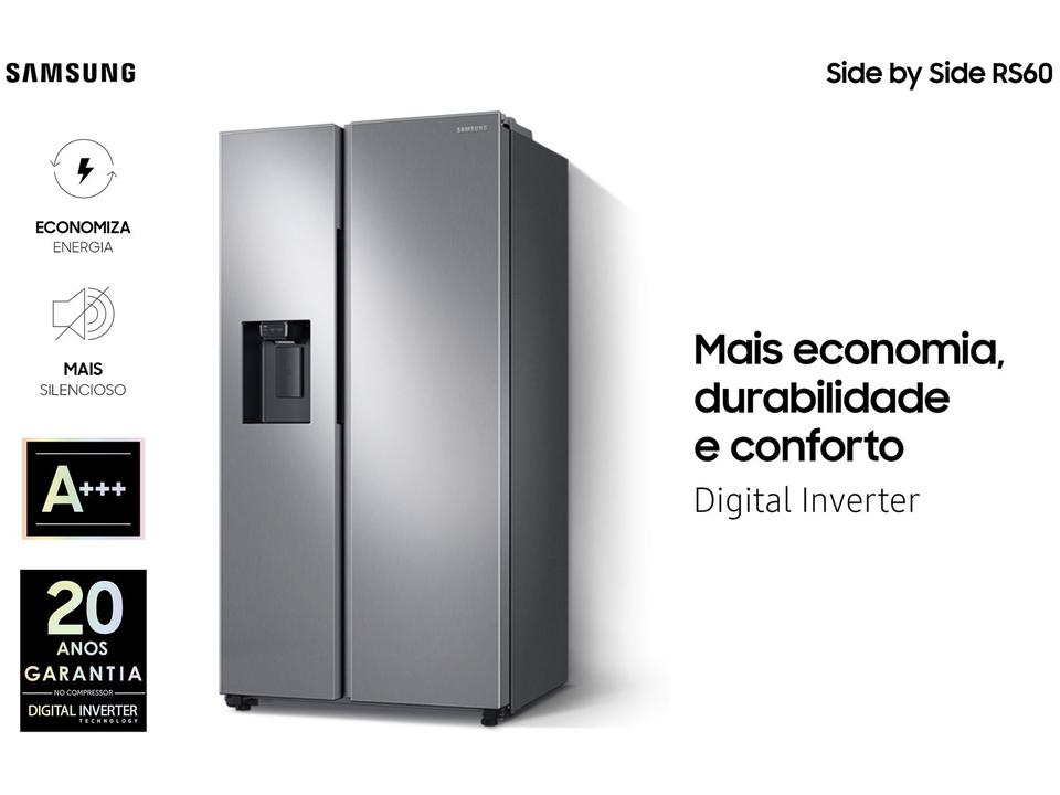 Geladeira/Refrigerador Samsung Frost Free Side by - 6