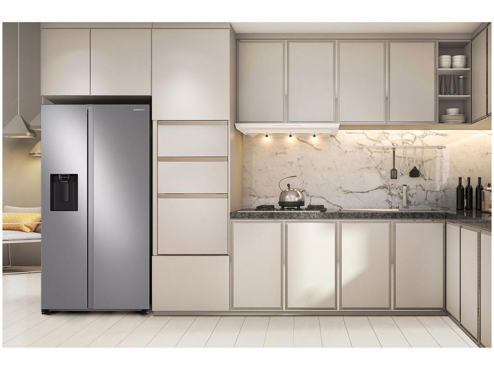 Geladeira/Refrigerador Samsung Frost Free Side by - 1