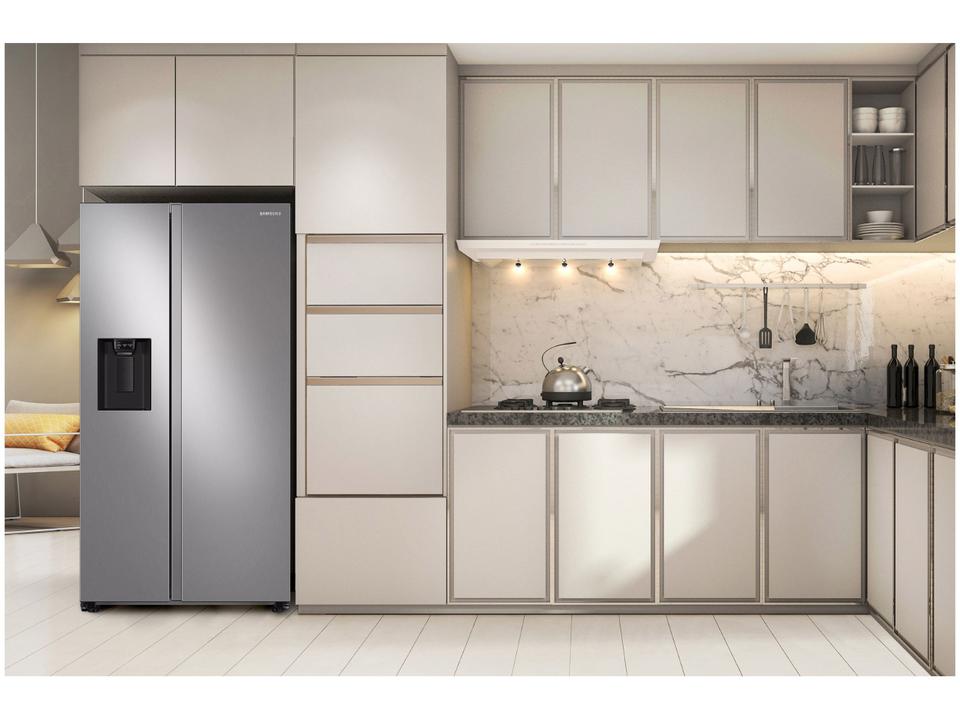 Geladeira/Refrigerador Samsung Frost Free Side by Side 628L com Dispenser de Água e Gelo RS60T5200S9 - 1
