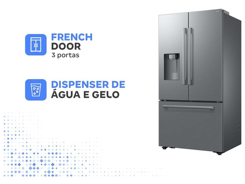 Geladeira/Refrigerador Samsung Smart French Door Inox 664L RF70H - 3