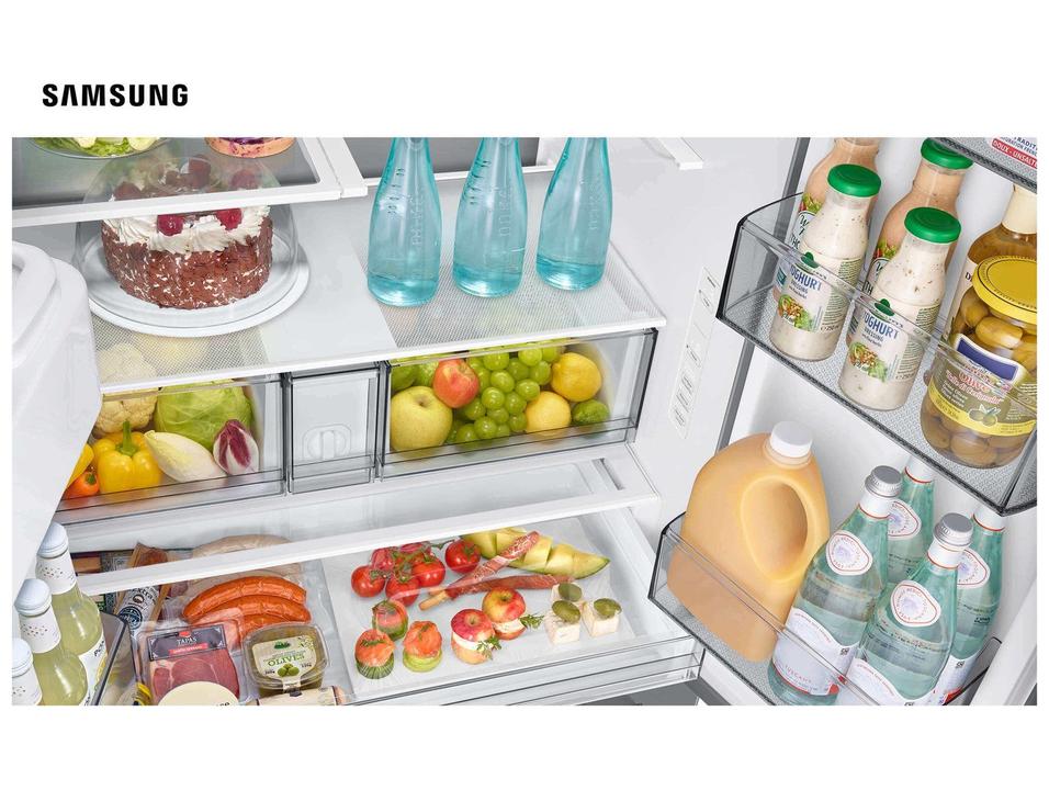 Geladeira/Refrigerador Samsung Smart French Door Inox 664L RF70H - 10