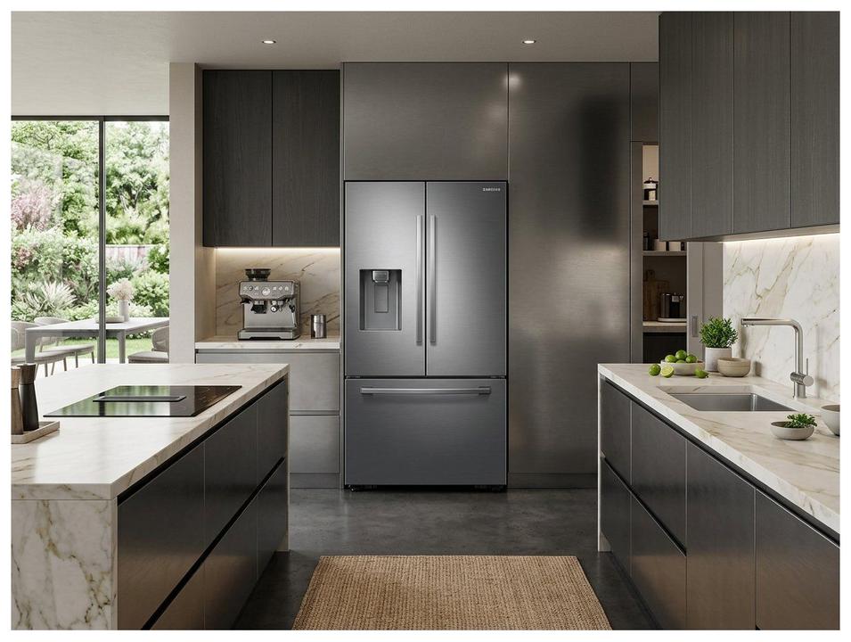 Geladeira/Refrigerador Samsung Smart French Door Inox 664L RF70H - 1