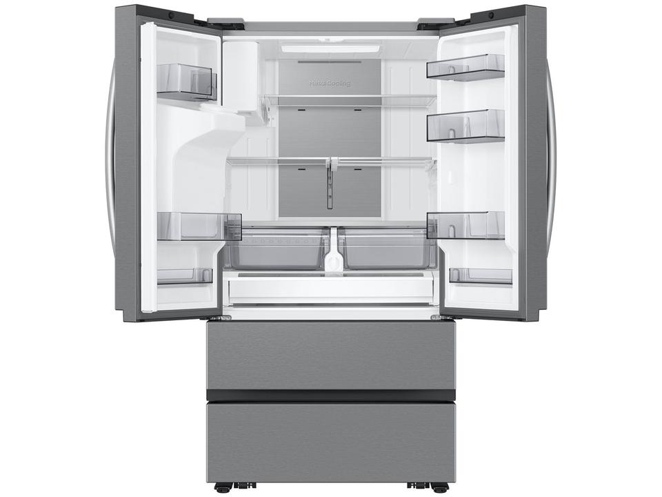 Geladeira/Refrigerador Samsung Smart Frost Free French Door Prata 467L com Dispenser de Água e Gelo RF26CG740 - 220 V - 3