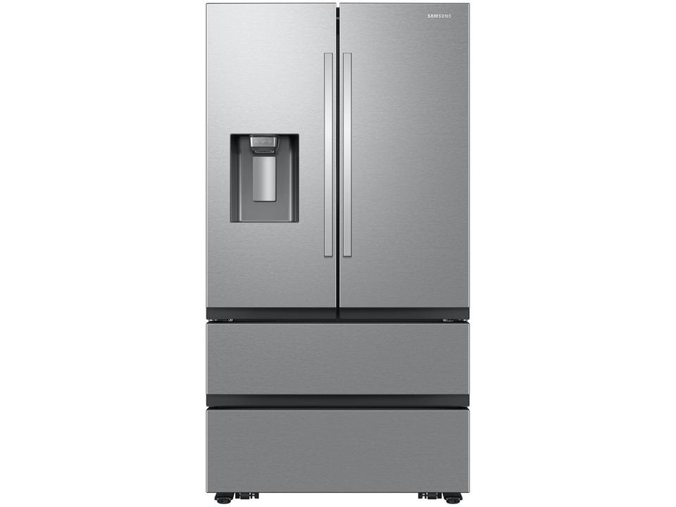 Geladeira/Refrigerador Samsung Smart Frost Free French Door Prata 467L com Dispenser de Água e Gelo RF26CG740 - 220 V