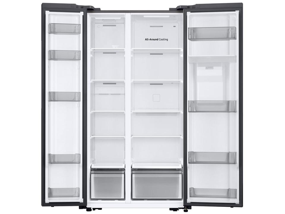 Geladeira/Refrigerador Samsung Smart Frost Free Side by Side Inox Look 560L RS57DG4100 - 4